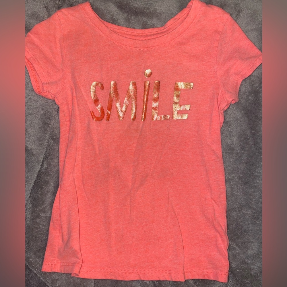 -kids 4t smile t-shirt
